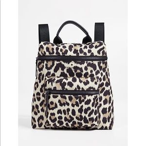 CHEETAH KATE SPADE CONVERTIBLE CROSSBODY BACKPACK